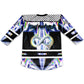 Super Future Infinite Drip Hockey Jersey by Drip Drop Labs, featuring vibrant design and premium fabric for athletic wear.