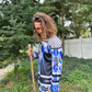 Super Future Infinite Drip Hockey Jersey by Drip Drop Labs, featuring bold graphics and vibrant colors on a stylish sports jersey.