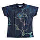 Drip Drop Labs Super Future mesh T-shirt in black, featuring lightweight, breathable fabric with a modern, fitted design.