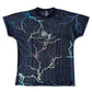 Drip Drop Labs Super Future Mesh T-shirt showing a lightweight, breathable black mesh shirt with a modern design.
