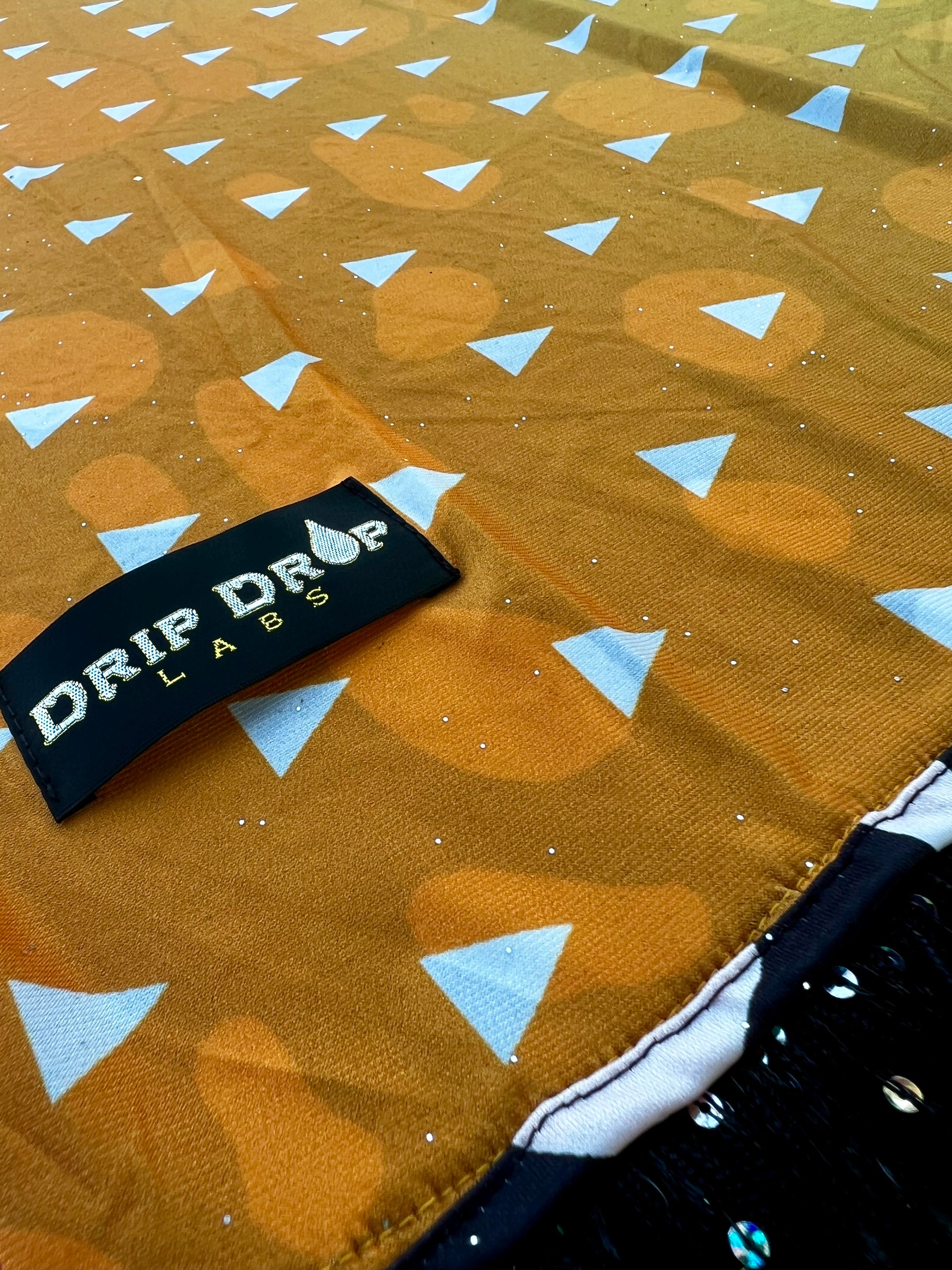 Drip Drop Labs Thunderfly Galactic Pashmina scarf with vibrant galaxy-inspired design and soft, luxurious fabric.