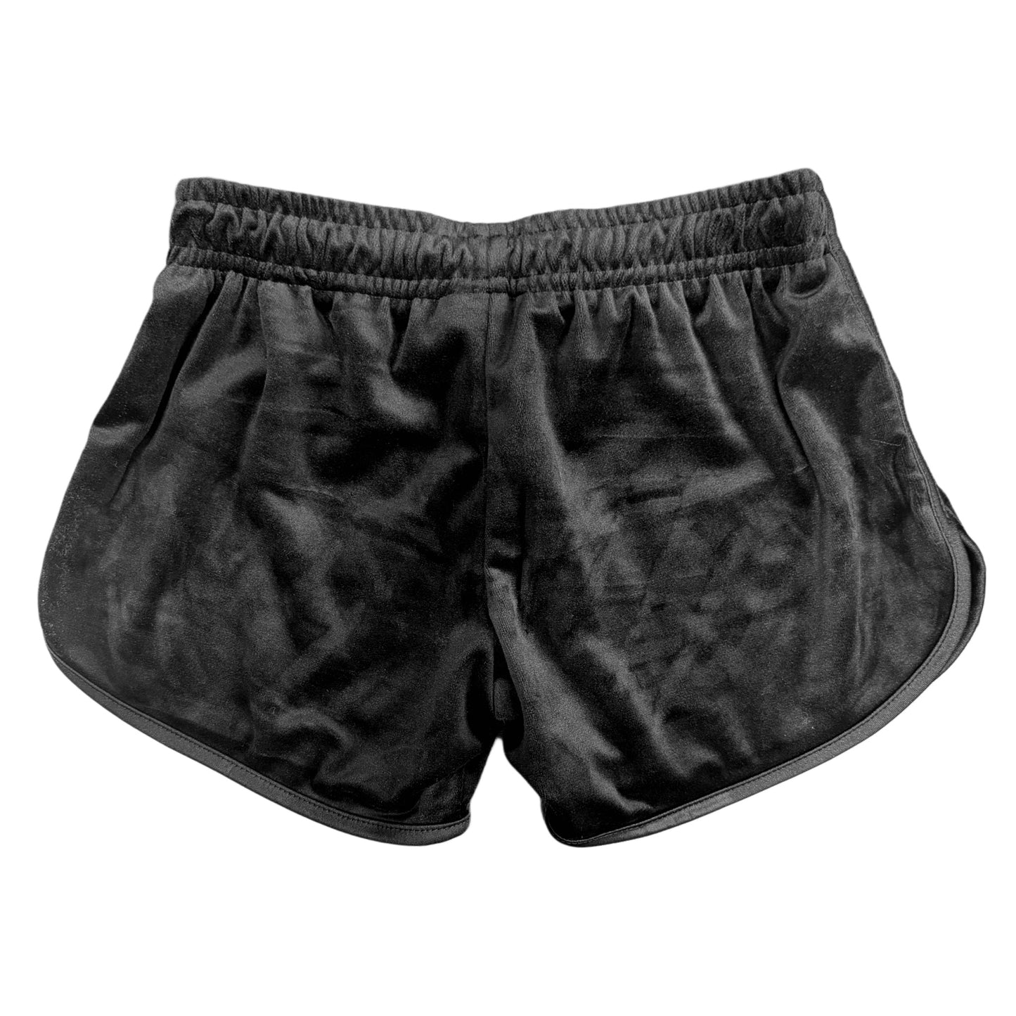 Velvet booty shorts from Drip Drop Labs, featuring a smooth, fitted design in rich velvet fabric.