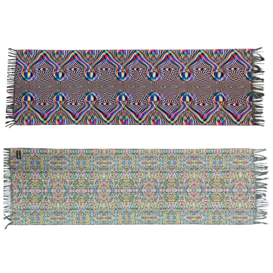 Drip Drop Labs Vibrationz Pashmina scarf with soft fabric and vibrant color, stylish accessory for casual or formal wear.