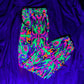 Wild Forest parachute pants by Drip Drop Labs featuring lightweight fabric, adjustable waist, and a relaxed fit.
