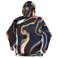 Black athletic hoodie by Drip Drop Labs from the Super Future collection, featuring a comfortable and stylish fit.