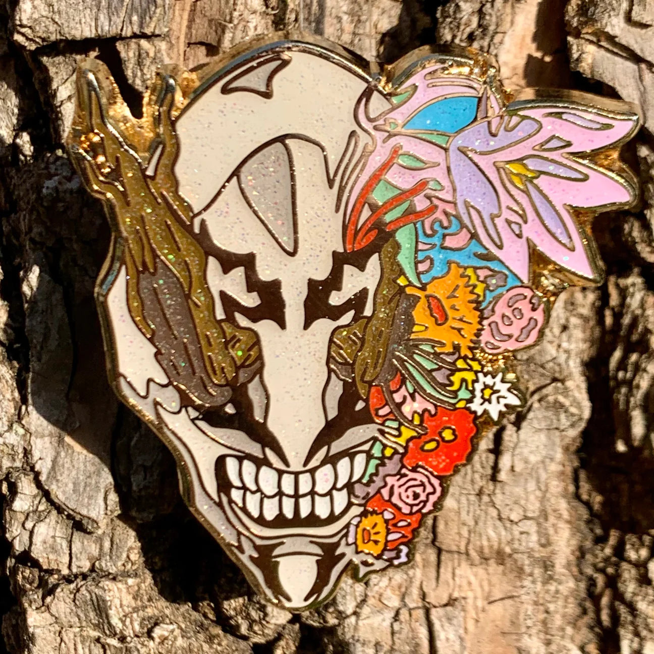 Set of Kingdesigns26 Creating Hanami pins featuring colorful cherry blossom and traditional Japanese design details.