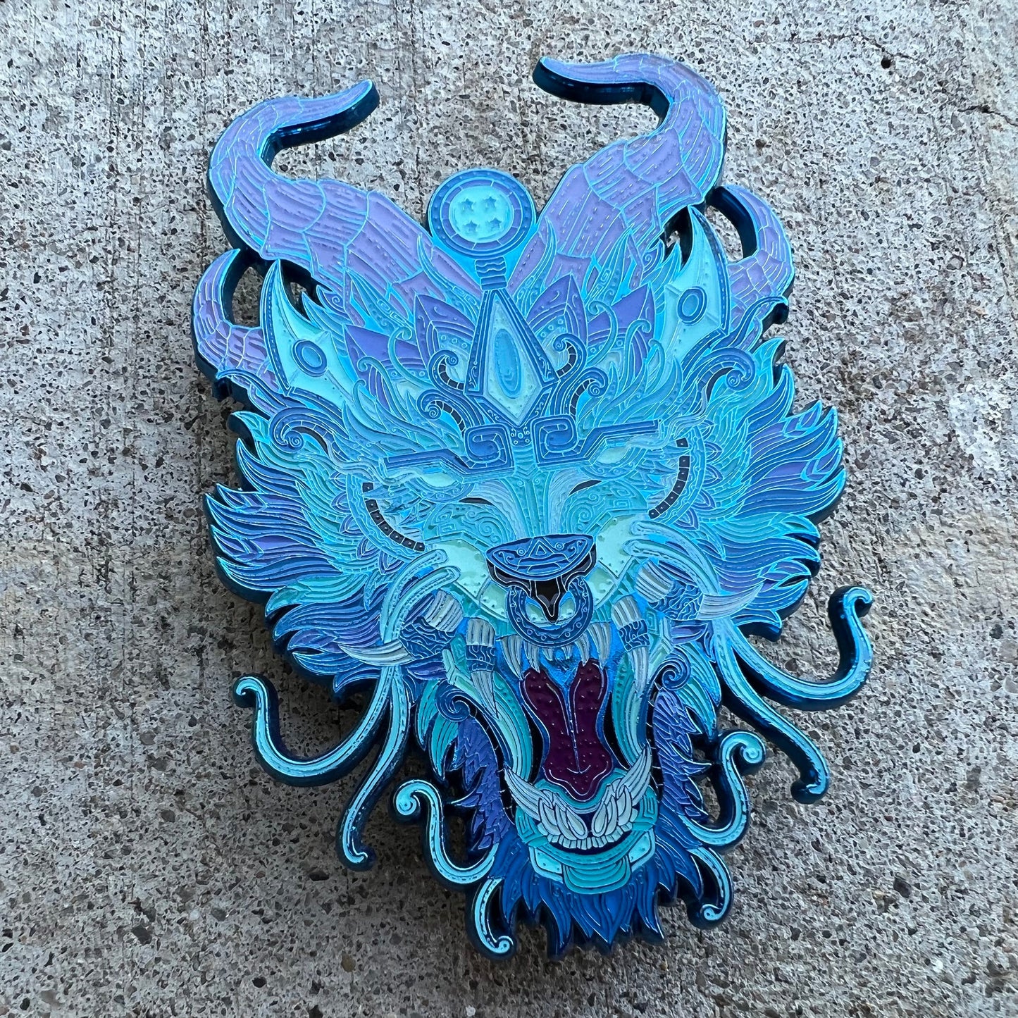 Kingdesigns26 RTD Rock the Dragon pin featuring detailed dragon design on a collectible lapel pin.
