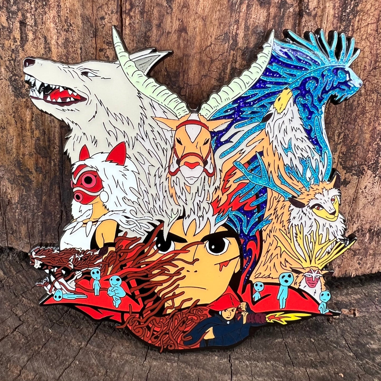Spiritual Connections pins by Kingdesigns26 featuring symbolic designs on metal pins for spiritual or inspirational expression.