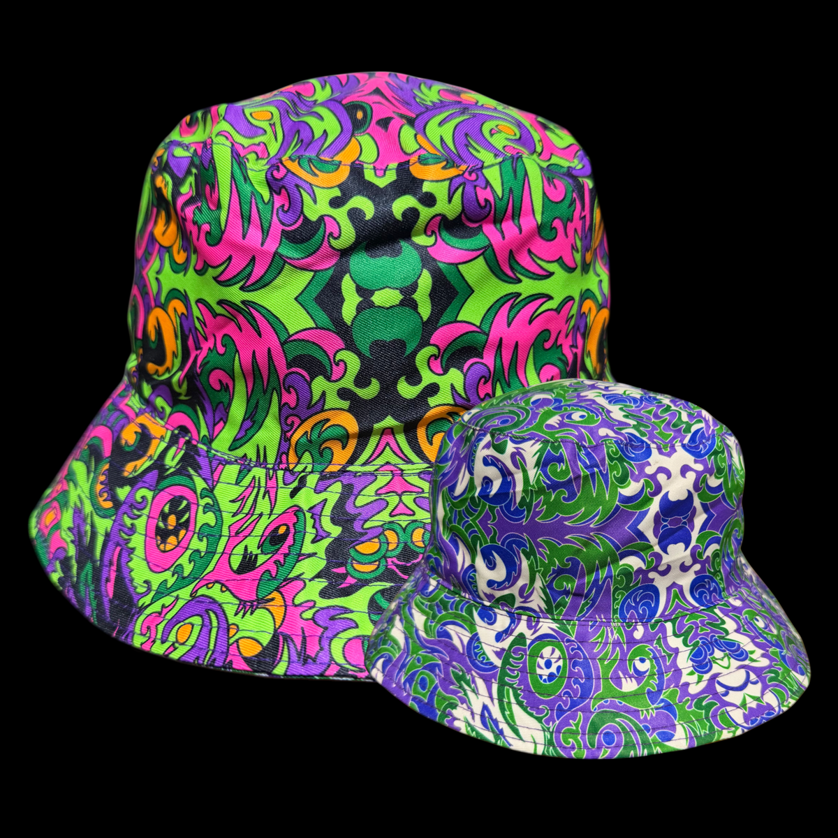OG Forest | Reversible Bucket Hat | Festival and Rave Apparel