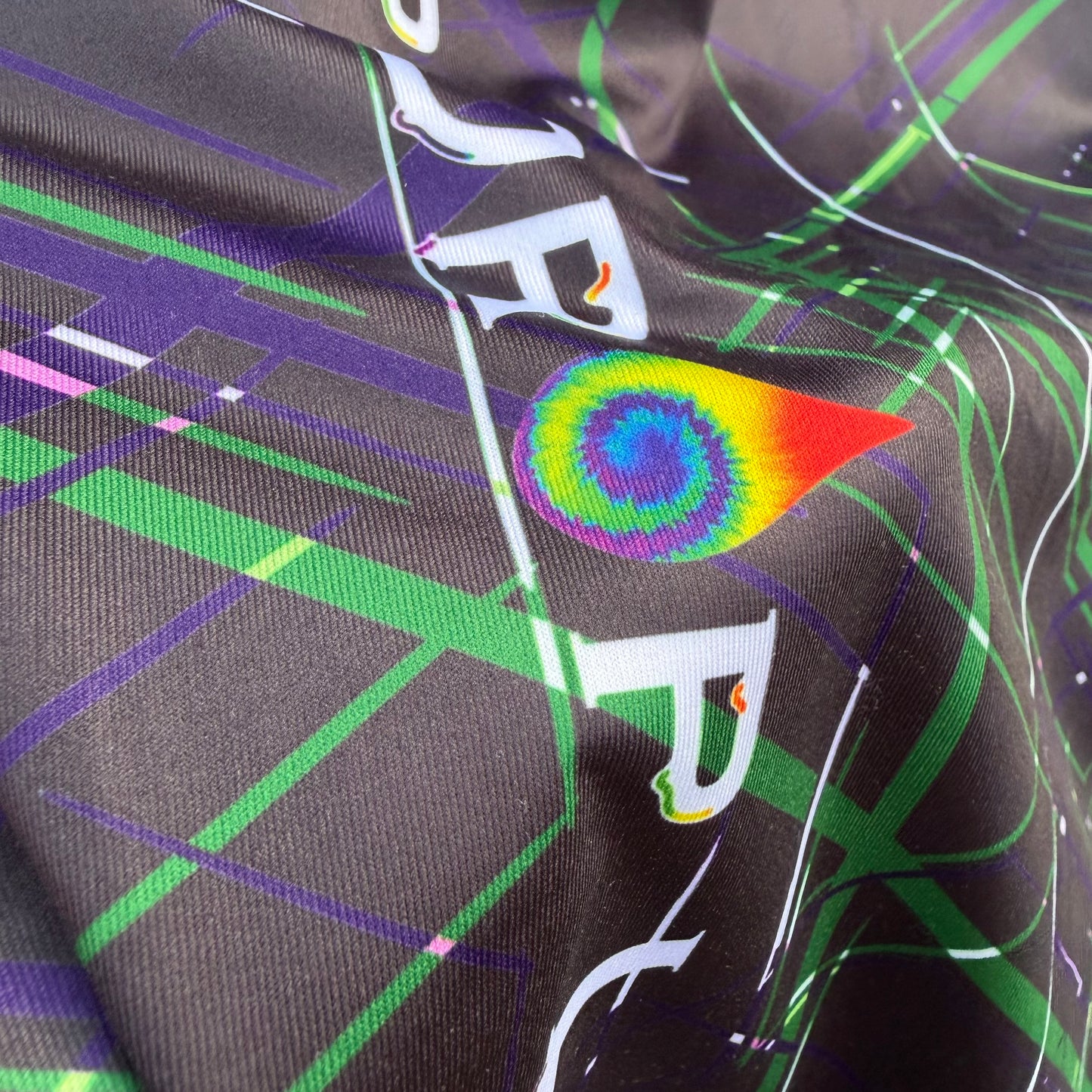 xenotype technical fabric texture close up