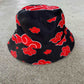 Reversible Juicy Drip Bucket Hat by Drip Drop Labs, vibrant colorful design, casual hat for sun protection and style.