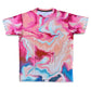 Sherbert Drip Cloud Shirts by Drip Drop Labs featuring colorful cloud patterns on a stylish shirt.