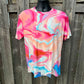 Sherbert Drip Cloud Shirts by Drip Drop Labs featuring a colorful cloud pattern on a stylish shirt.