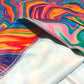 Starburst Drip athletic hoodie by Drip Drop Labs featuring vibrant, colorful drip design on a comfortable hoodie.