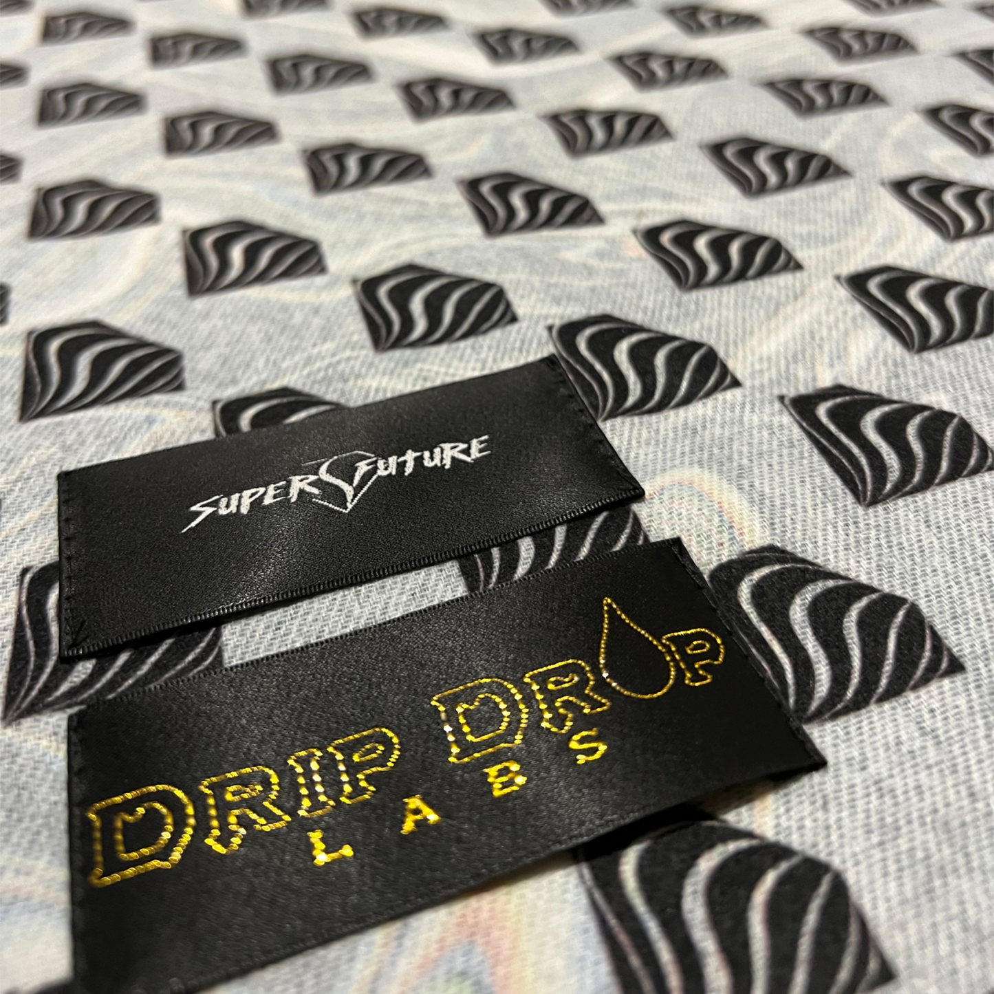 Drip Drop Labs Super Future Pashmina scarf in soft, luxurious fabric with intricate woven patterns, stylish and lightweight.