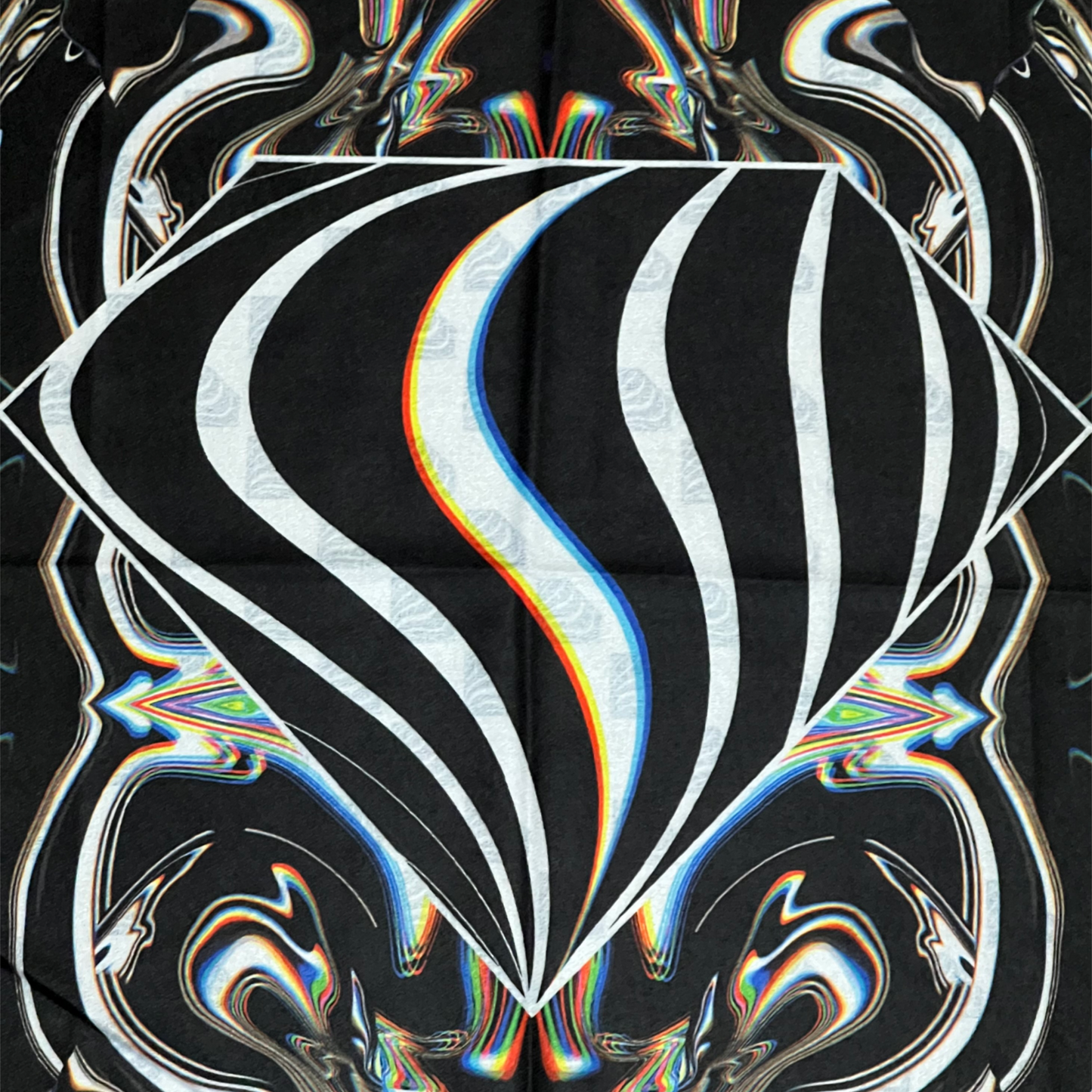 Drip Drop Labs Super Future Pashmina scarf in soft fabric with intricate woven pattern, stylish and cozy accessory.