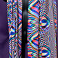 Drip Drop Labs Vibrationz Pashmina scarf with vibrant, colorful design and soft, luxurious fabric for stylish wear.