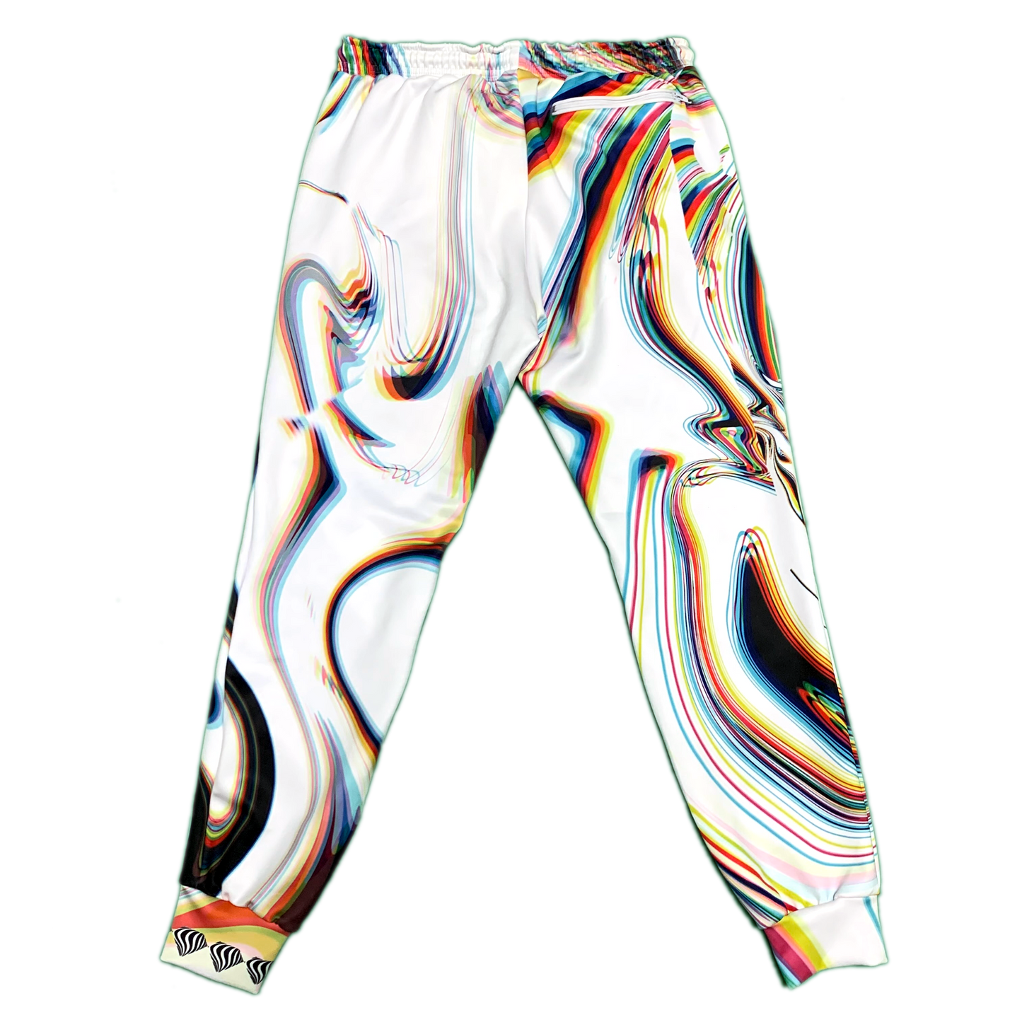 Super Future - White Joggers - Drip Drop Labs