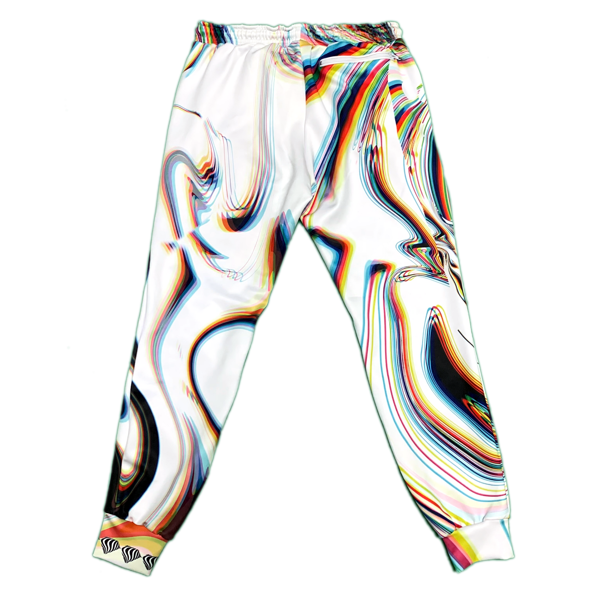 Super Future - White Joggers - Drip Drop Labs