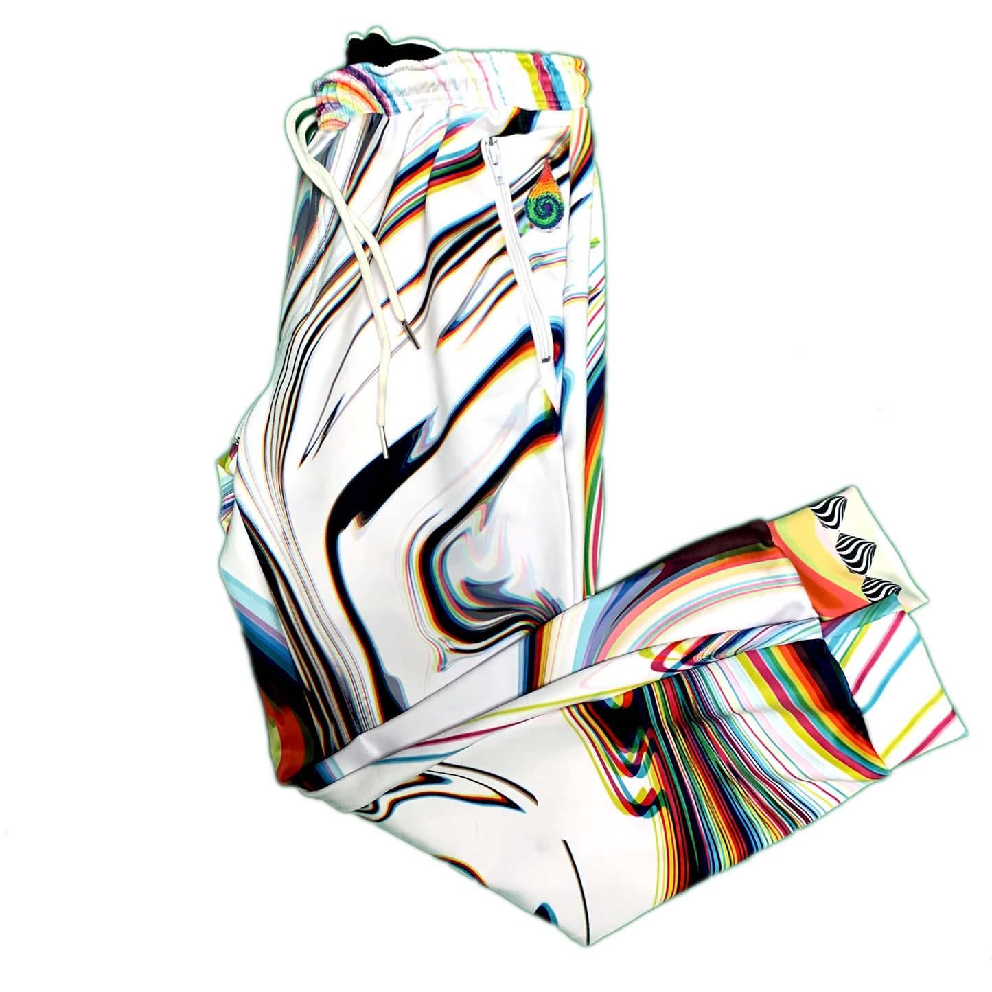 Super Future - White Joggers - Drip Drop Labs