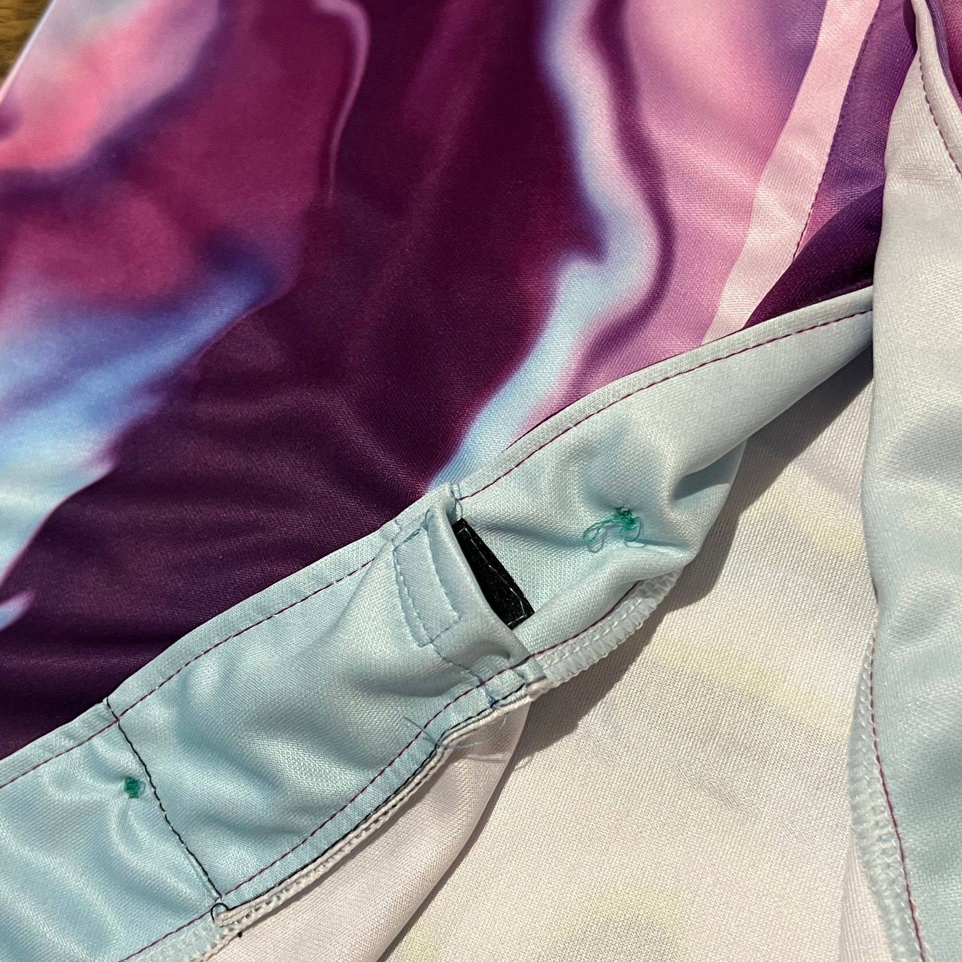 Gray hooded baseball jersey by Drip Drop Labs featuring a front button closure and sporty design.
