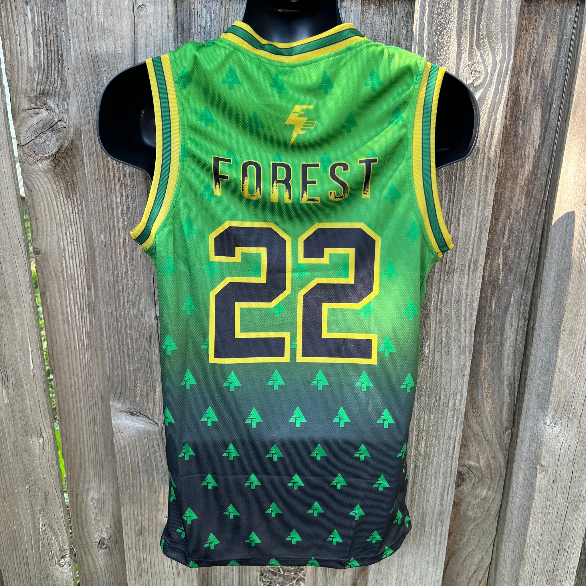 Zen Forest Green - Basketball Jersey