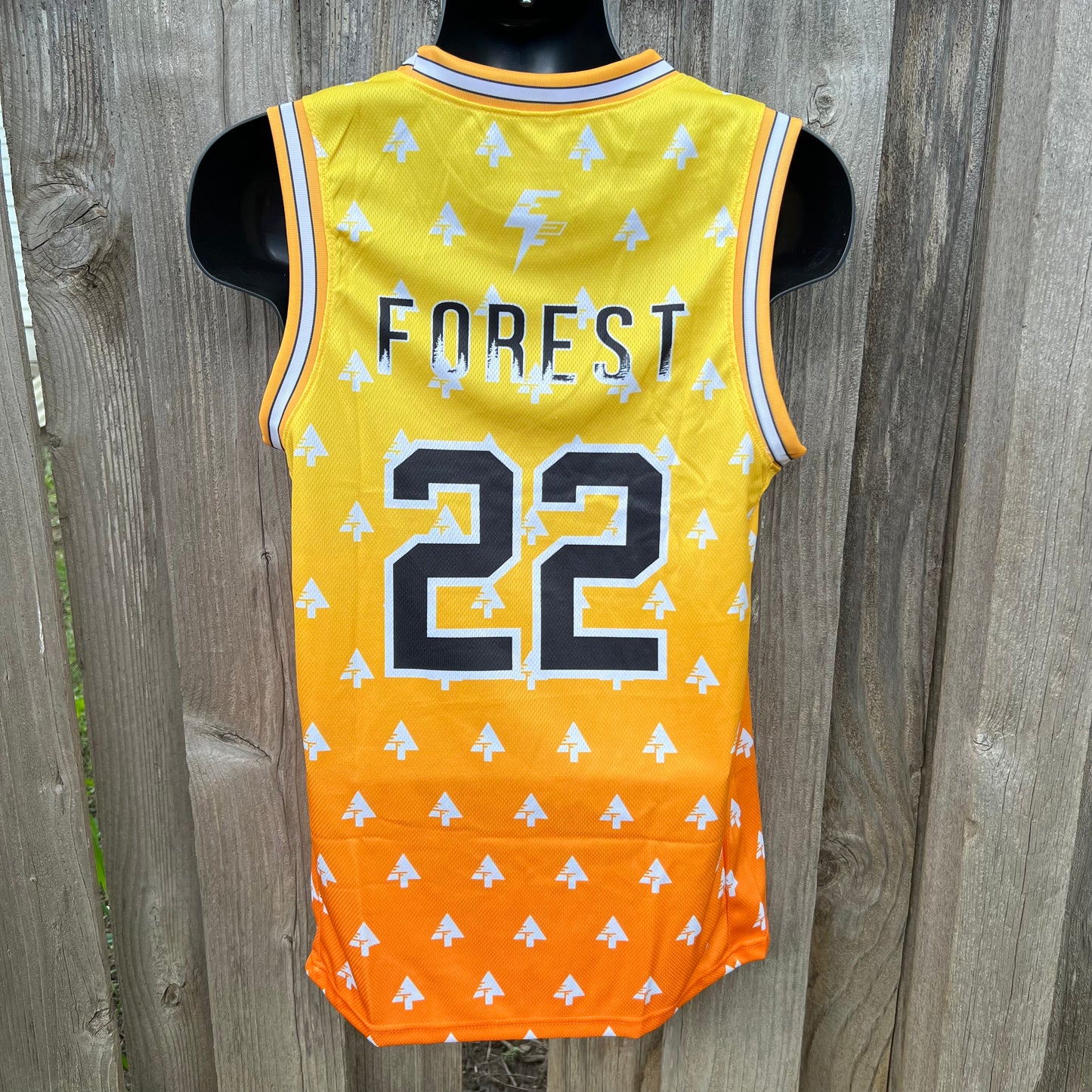 Zen Forest Orange - Basketball Jersey