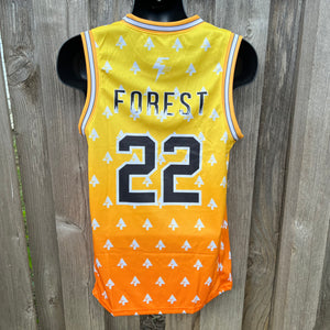 Zen Forest Orange - Basketball Jersey