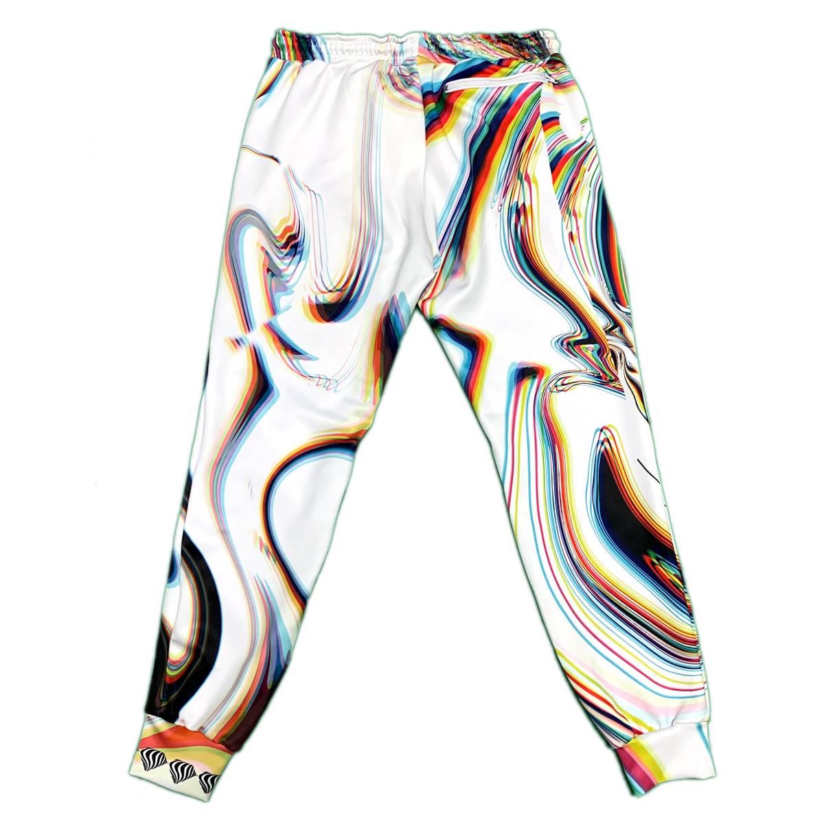 Super Future - White Joggers - Drip Drop Labs