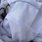 White windbreaker jacket from Super Future by Drip Drop Labs, featuring a lightweight design and sleek style.