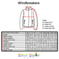 White windbreaker jacket from Drip Drop Labs Super Future collection, lightweight and stylish with a hood and zip closure.