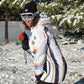 White winter coat by Drip Drop Labs, Super Future collection, stylish insulated coat with a sleek design and warm fabric.