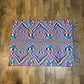Drip Drop Labs Vibrationz Pashmina scarf with soft, luxurious fabric and vibrant multicolor patterns, styled for elegant wear.